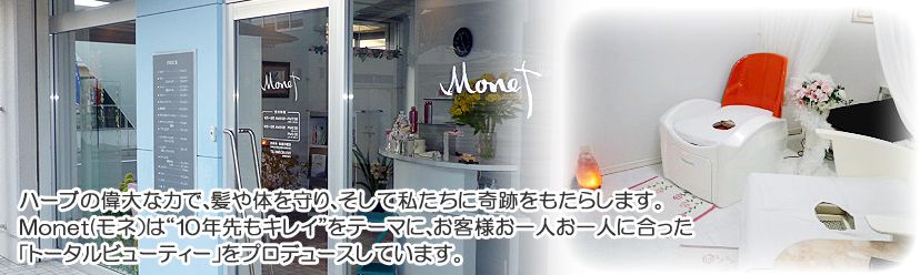 八代市のトータルビューティーサロン モネ美容室 お店やサービスを見つけるサイト Bizloop ビズループ サーチ